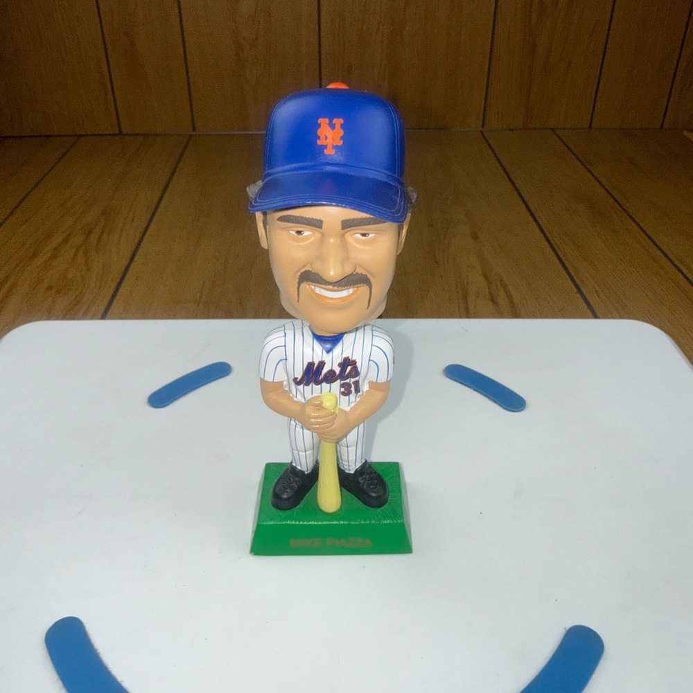 2001 Upper Deck Mike Piazza New York Mets Bobblehead MLB Collectible Figure